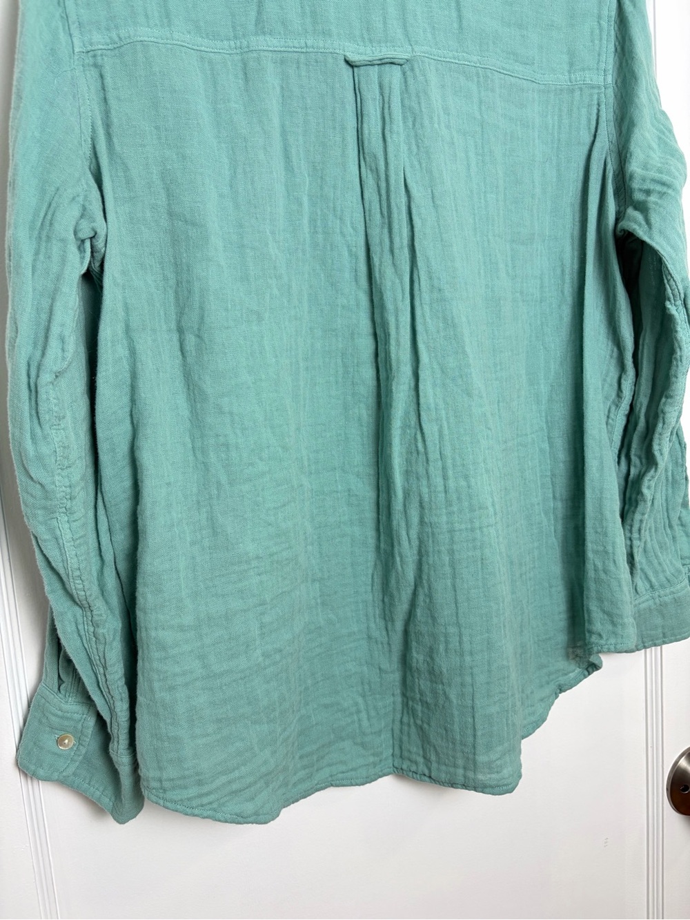 Rails Ellis Organic Cotton Gauze Button-Up Shirt - Picture 9 of 16